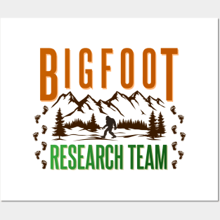 Bigfoot Research Team Posters and Art